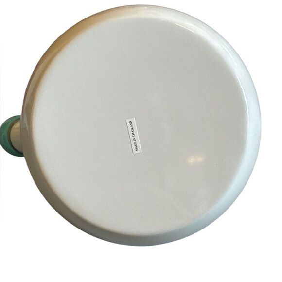 CORELLE Coordinates 2 Qt Whistling Tea Kettle South Beach Turquoise Polka Dots - Picture 4 of 6